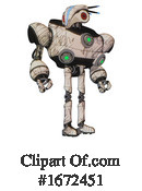 Robot Clipart #1672451 by Leo Blanchette