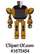 Robot Clipart #1672454 by Leo Blanchette