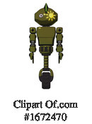 Robot Clipart #1672470 by Leo Blanchette