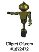 Robot Clipart #1672472 by Leo Blanchette