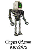 Robot Clipart #1672475 by Leo Blanchette