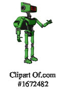 Robot Clipart #1672482 by Leo Blanchette