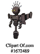 Robot Clipart #1672489 by Leo Blanchette