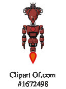 Robot Clipart #1672498 by Leo Blanchette