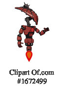 Robot Clipart #1672499 by Leo Blanchette