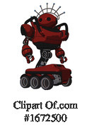 Robot Clipart #1672500 by Leo Blanchette