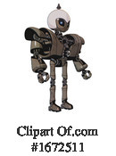 Robot Clipart #1672511 by Leo Blanchette