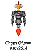 Robot Clipart #1672514 by Leo Blanchette