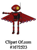 Robot Clipart #1672523 by Leo Blanchette