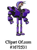 Robot Clipart #1672531 by Leo Blanchette
