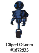 Robot Clipart #1672533 by Leo Blanchette
