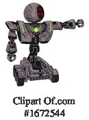Robot Clipart #1672544 by Leo Blanchette