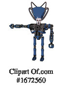 Robot Clipart #1672560 by Leo Blanchette