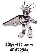 Robot Clipart #1672564 by Leo Blanchette