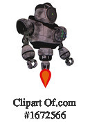 Robot Clipart #1672566 by Leo Blanchette
