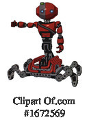 Robot Clipart #1672569 by Leo Blanchette