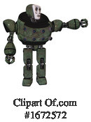 Robot Clipart #1672572 by Leo Blanchette