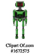 Robot Clipart #1672575 by Leo Blanchette