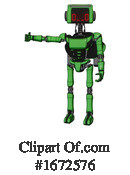 Robot Clipart #1672576 by Leo Blanchette