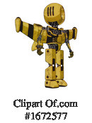 Robot Clipart #1672577 by Leo Blanchette