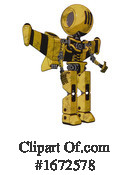 Robot Clipart #1672578 by Leo Blanchette