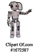 Robot Clipart #1672587 by Leo Blanchette