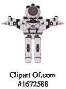 Robot Clipart #1672588 by Leo Blanchette