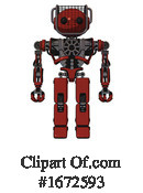 Robot Clipart #1672593 by Leo Blanchette