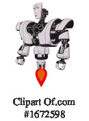 Robot Clipart #1672598 by Leo Blanchette