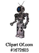 Robot Clipart #1672603 by Leo Blanchette