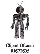 Robot Clipart #1672605 by Leo Blanchette
