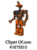 Robot Clipart #1672610 by Leo Blanchette