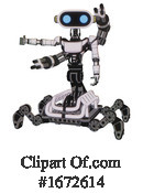 Robot Clipart #1672614 by Leo Blanchette