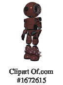 Robot Clipart #1672615 by Leo Blanchette