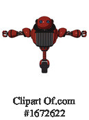 Robot Clipart #1672622 by Leo Blanchette