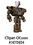 Robot Clipart #1672624 by Leo Blanchette