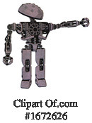 Robot Clipart #1672626 by Leo Blanchette