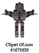 Robot Clipart #1672629 by Leo Blanchette