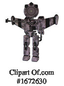 Robot Clipart #1672630 by Leo Blanchette