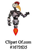 Robot Clipart #1672635 by Leo Blanchette