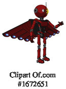 Robot Clipart #1672651 by Leo Blanchette