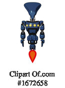 Robot Clipart #1672658 by Leo Blanchette