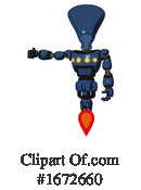 Robot Clipart #1672660 by Leo Blanchette