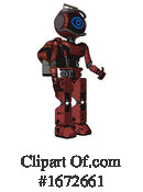 Robot Clipart #1672661 by Leo Blanchette