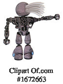 Robot Clipart #1672663 by Leo Blanchette