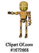 Robot Clipart #1672668 by Leo Blanchette