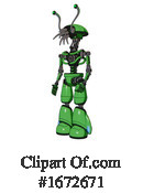 Robot Clipart #1672671 by Leo Blanchette