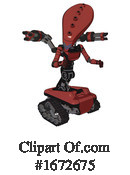 Robot Clipart #1672675 by Leo Blanchette