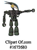 Robot Clipart #1672680 by Leo Blanchette