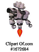 Robot Clipart #1672684 by Leo Blanchette